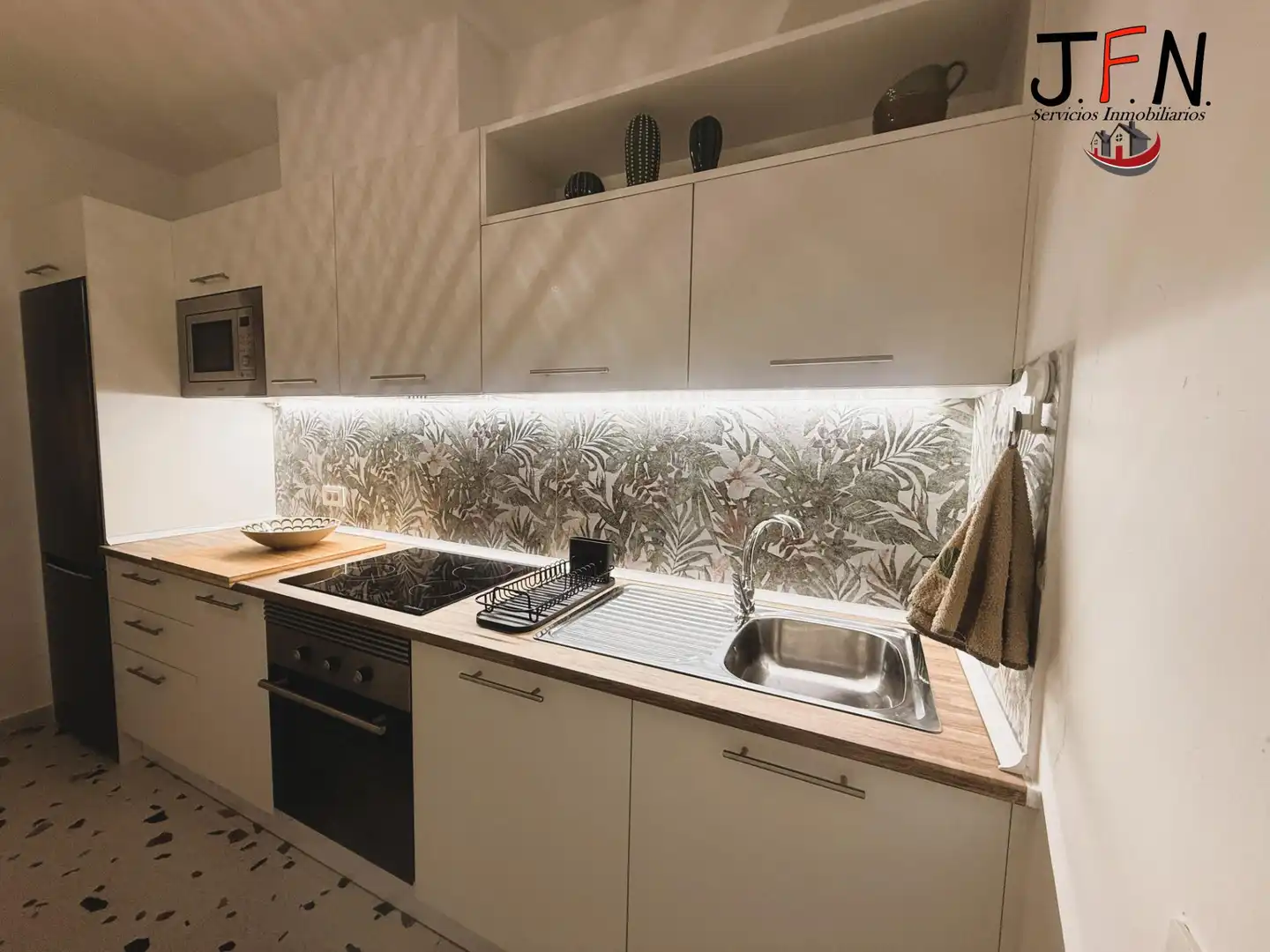 Kitchen of Ground floor for rent in Antigua  with Furnished, Alarm and Community pool
