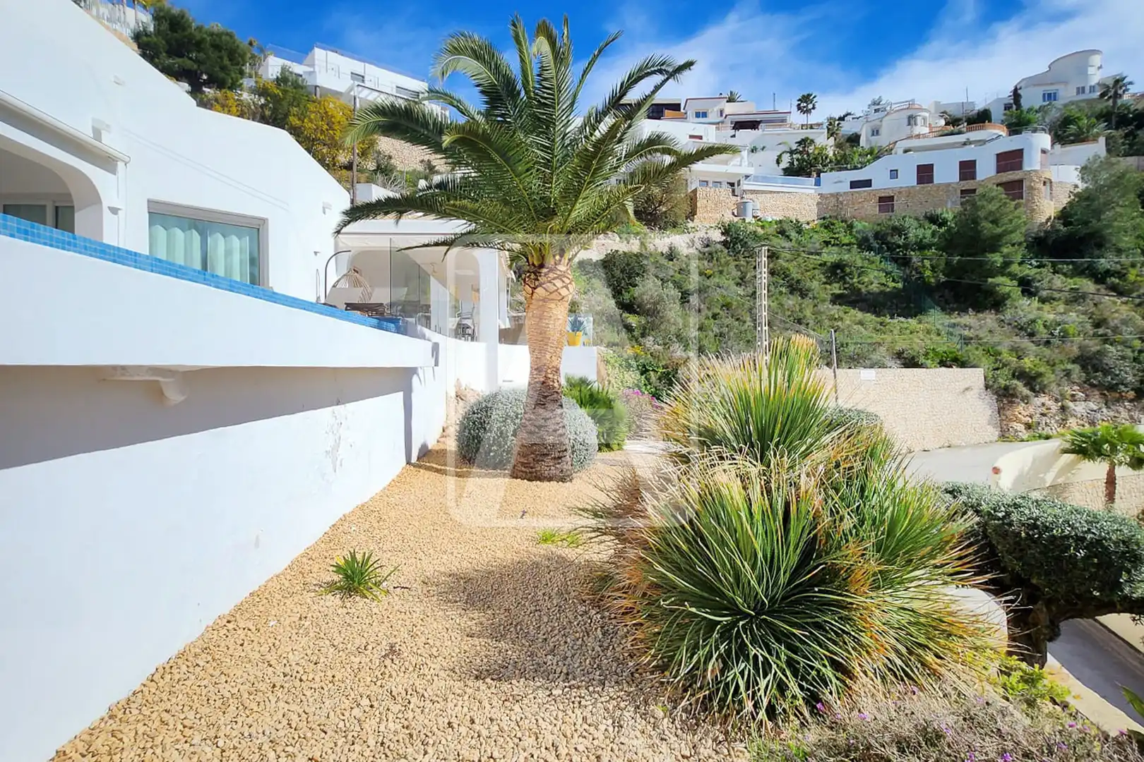 Exterior view of Houses for sale in Moraira  with Air Conditioner, Heating and Private garden