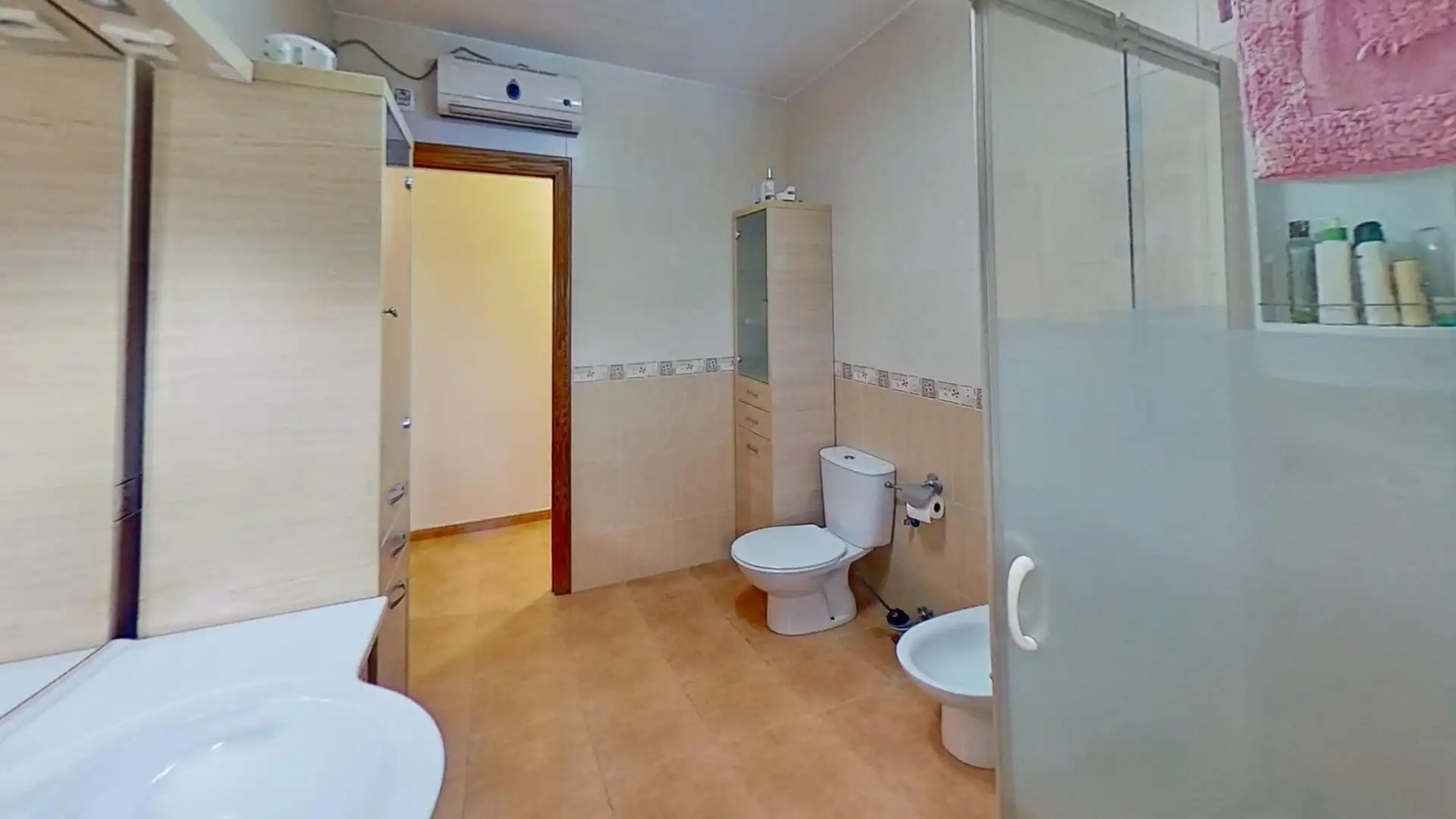 Bathroom of Country homes for sale in Agost  with Air Conditioner, Private garden and Storage room