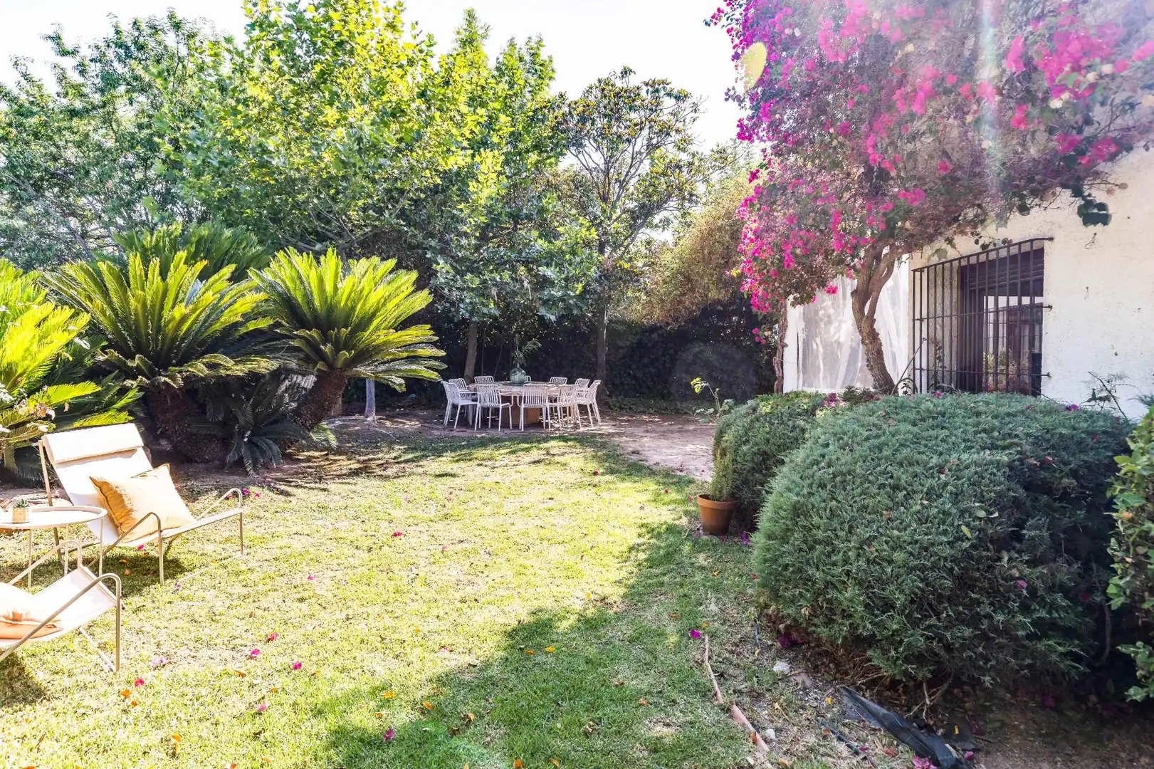 Garden of Houses for sale in Rocafort  with Air Conditioner, Heating and Private garden