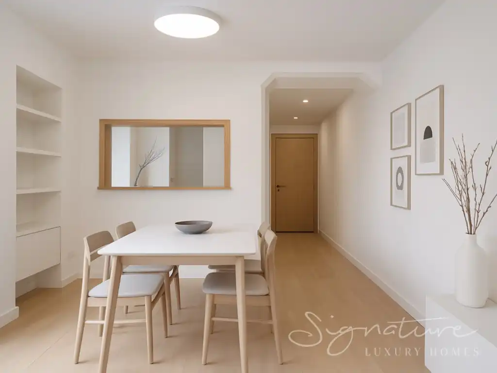 Dining room of Attic for sale in Sant Cugat del Vallès  with Air Conditioner, Terrace and Swimming Pool