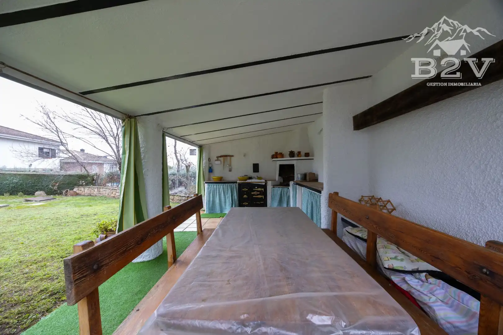 Jardí de Casa o xalet en venda en Soto del Real amb Calefacció, Jardí privat i Terrassa