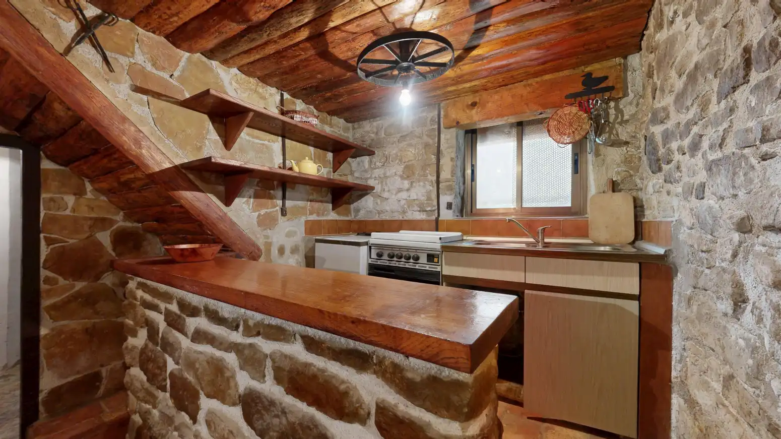Cocina de Casa o chalet en venta en Ujué / Uxue con Jardín privado y Balcón
