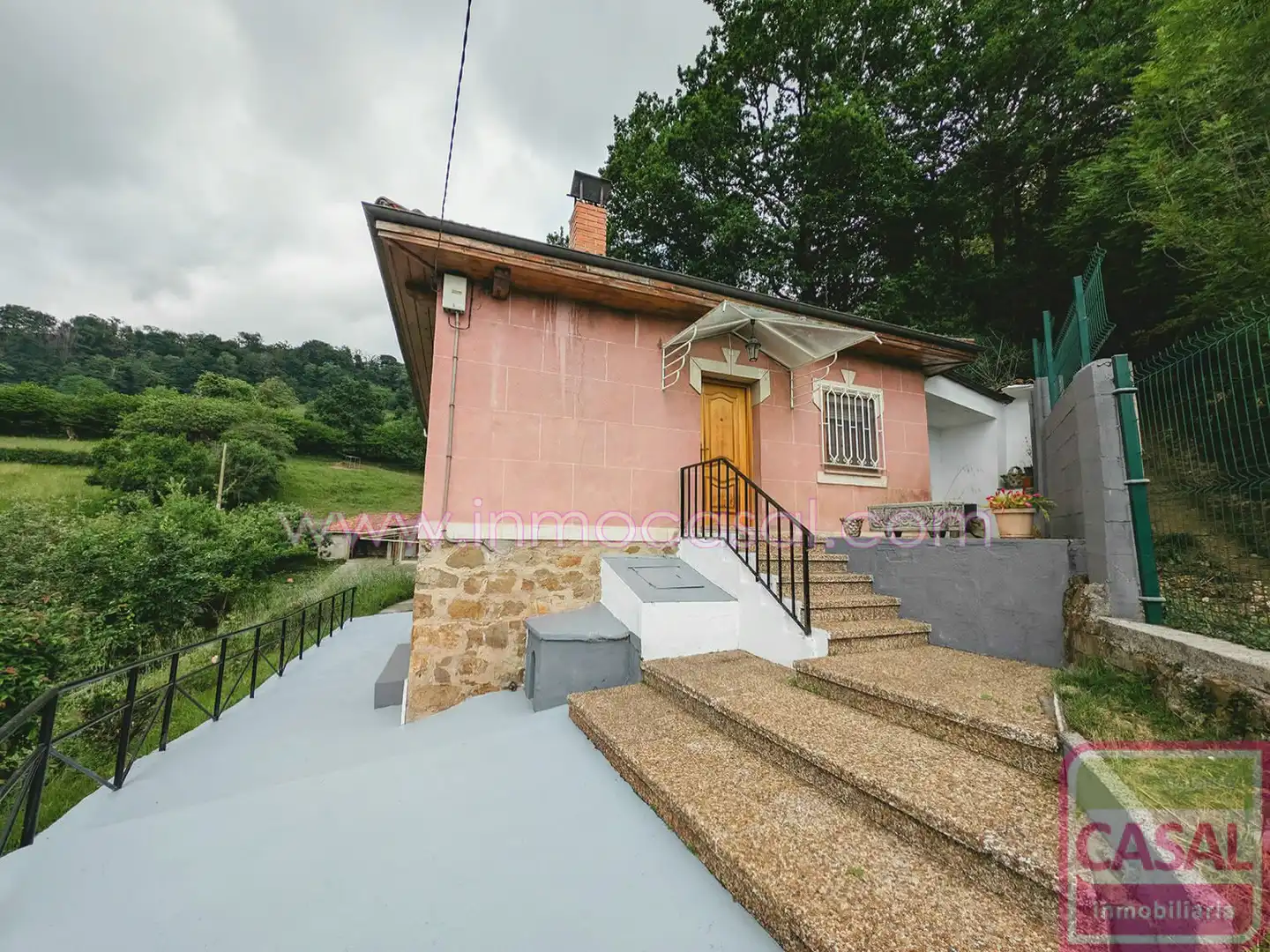 Exterior view of Houses for sale in Mieres (Asturias)  with Terrace and Storage room