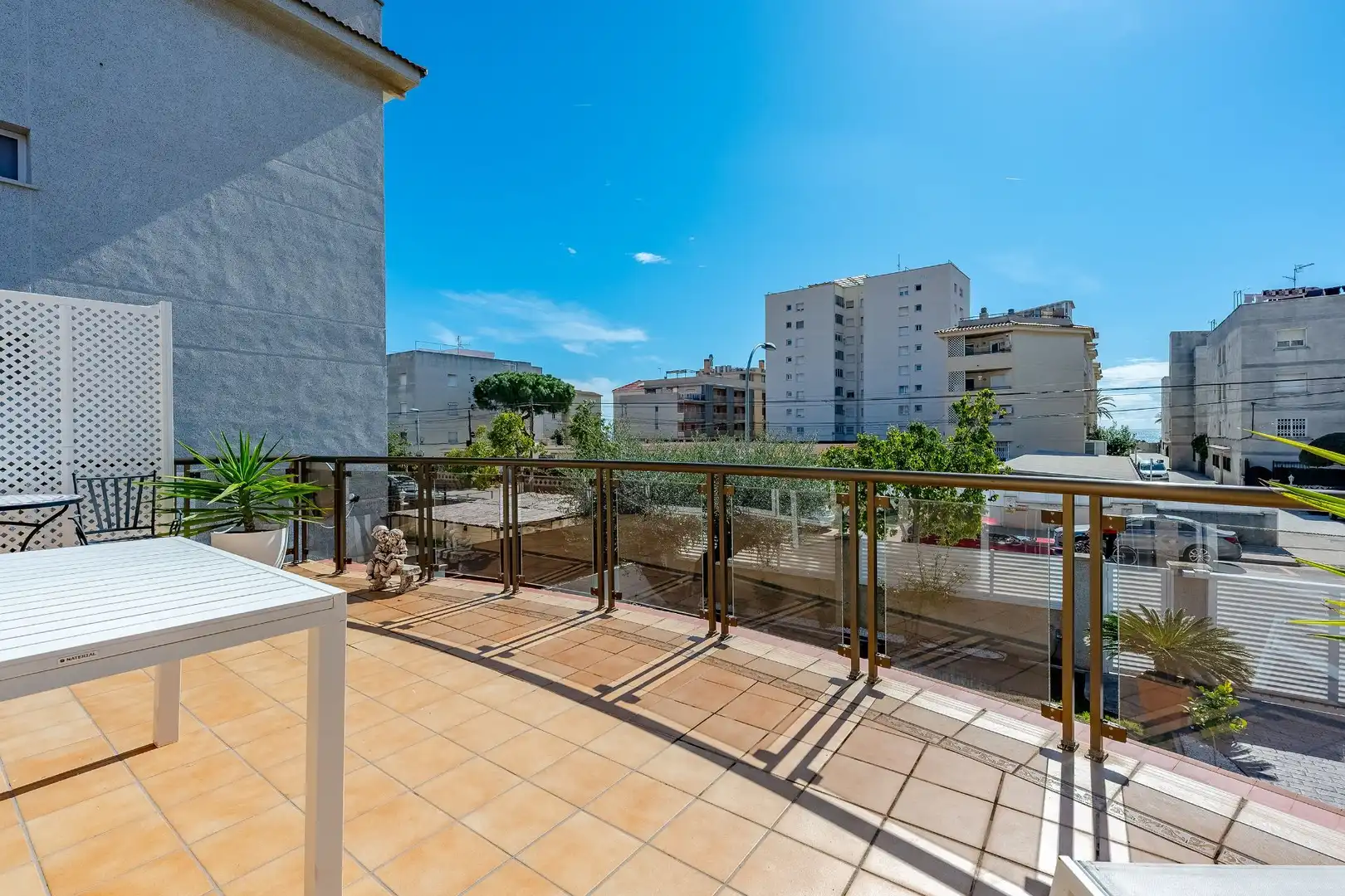 Terraza de Casa o chalet en venta en Cunit con Aire acondicionado, Calefacción y Jardín privado