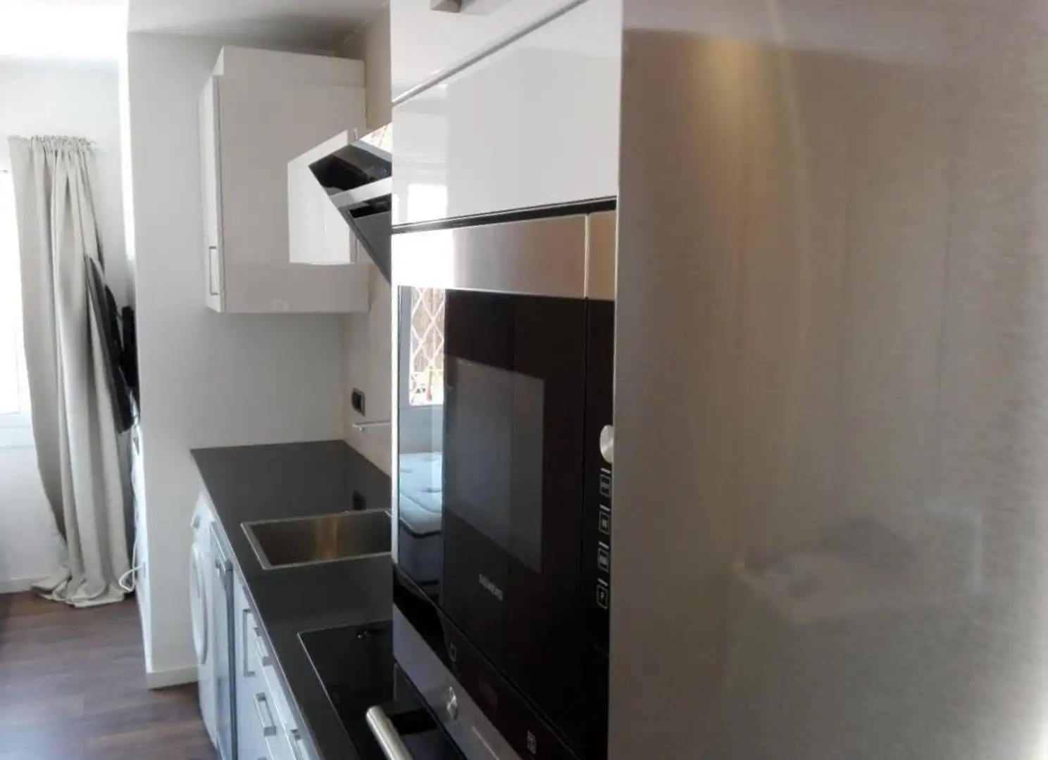 Kitchen of Attic for sale in Barcelona  with Air Conditioner and Terrace