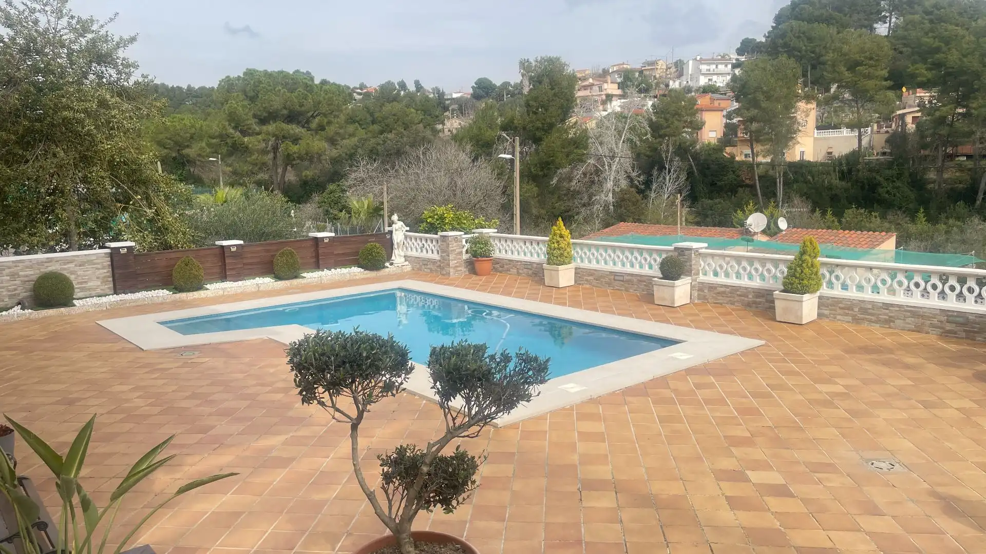 Piscina de Casa o xalet en venda en Rubí amb Calefacció, Jardí privat i Terrassa