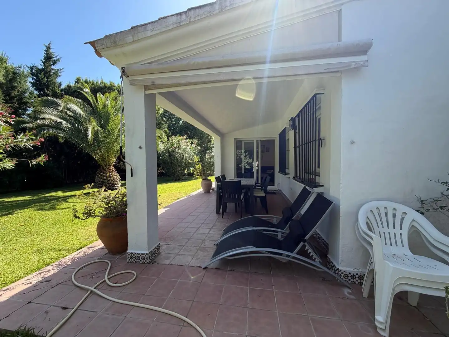 Garden of Houses for rent in Conil de la Frontera