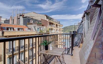 Terrasse von Wohnung zum verkauf in Donostia - San Sebastián 