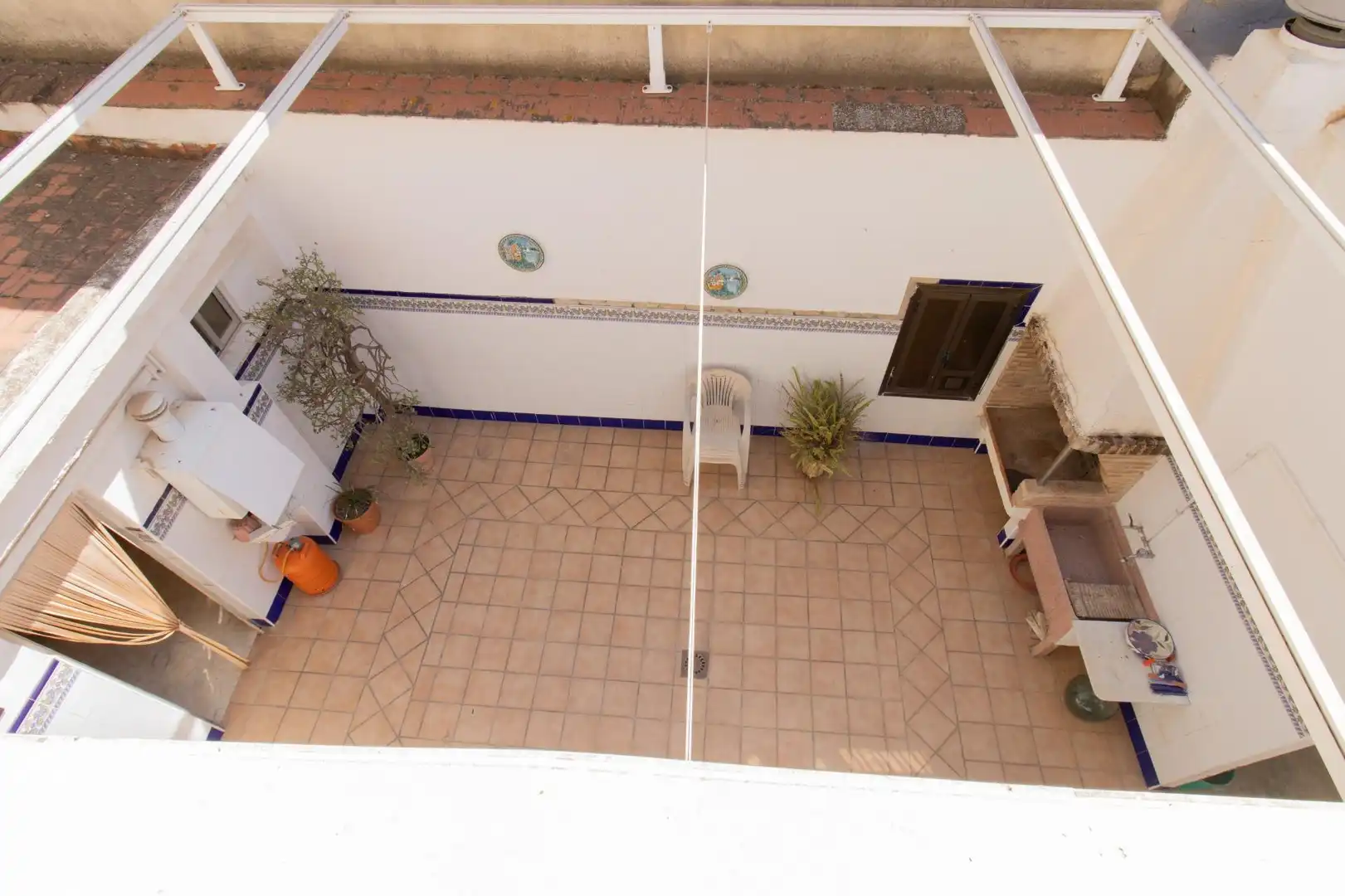 Terrace of Country homes for sale in Rafelbuñol / Rafelbunyol  with Air Conditioner, Terrace and Furnished