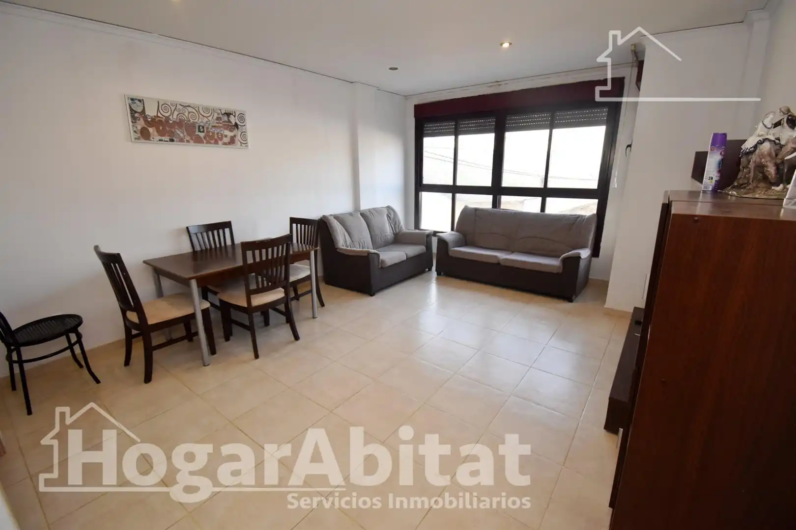 Sala d'estar de Pis en venda en Vila-real amb Traster i Moblat