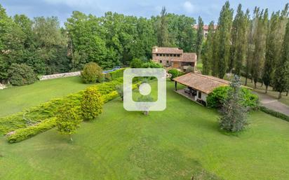 Garten von Country house zum verkauf in Flaçà mit Klimaanlage und Schwimmbad