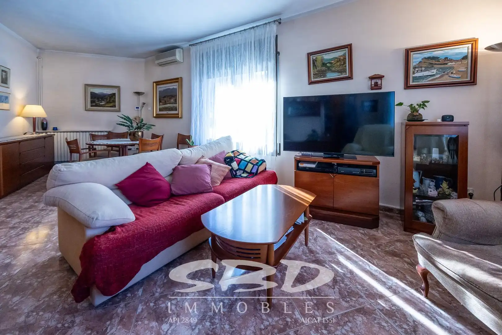 Sala de estar de Casa o chalet en venta en Sabadell con Aire acondicionado, Calefacción y Terraza