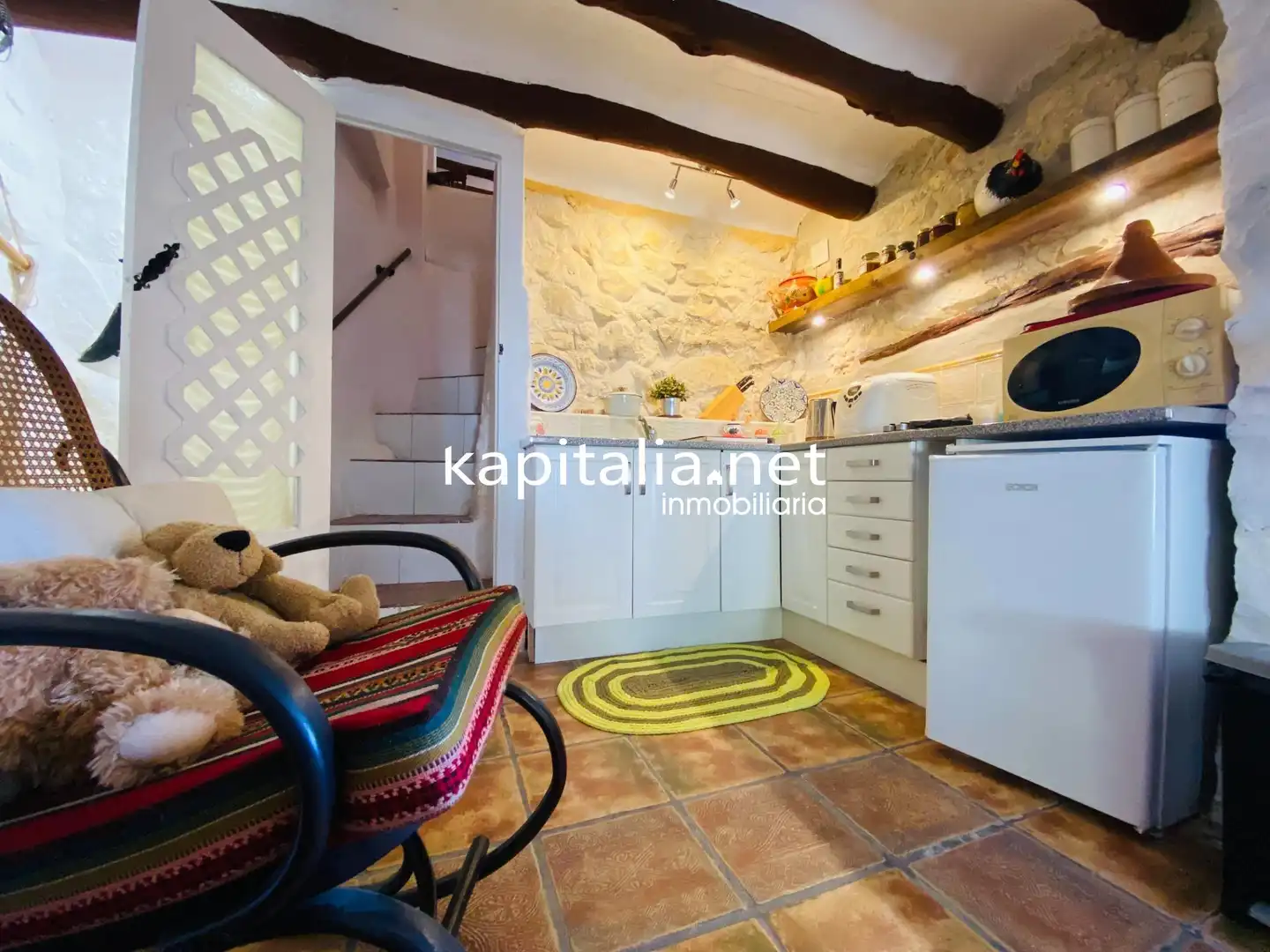 Kitchen of Country homes for sale in Tollos  with Terrace, Storage room and Furnished