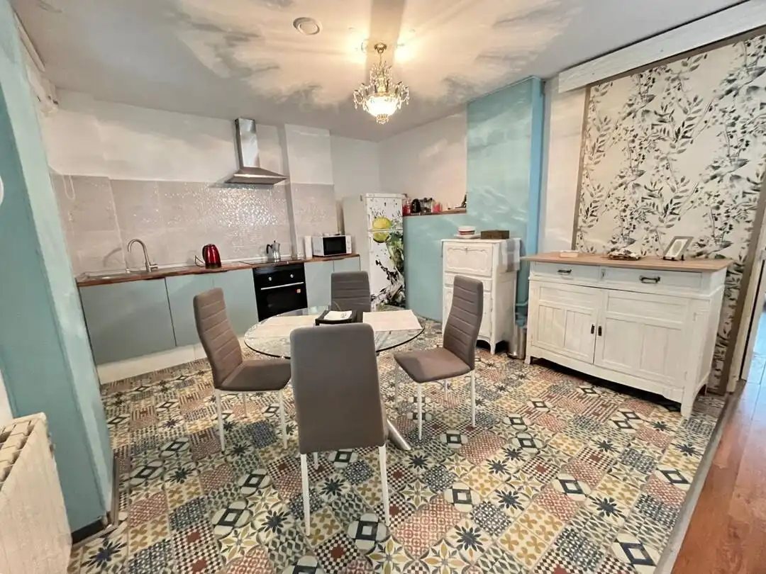 Cocina de Piso en venta en  Pamplona / Iruña con Calefacción y Balcón