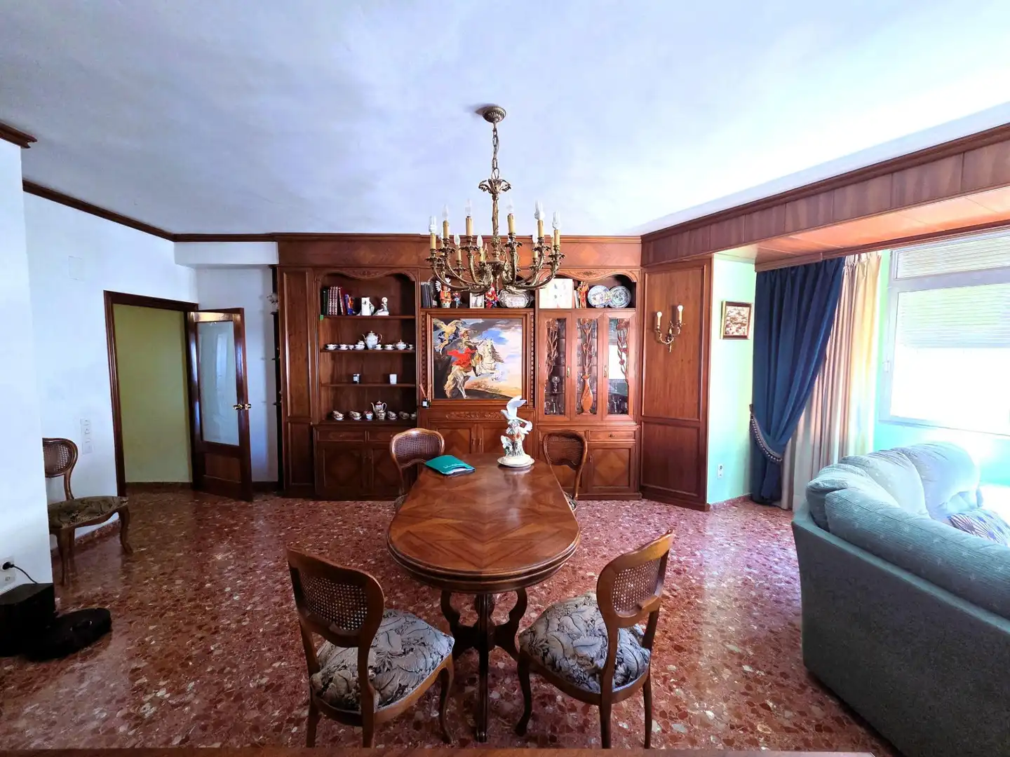 Dining room of Flat for sale in Agullent  with Air Conditioner, Terrace and Storage room