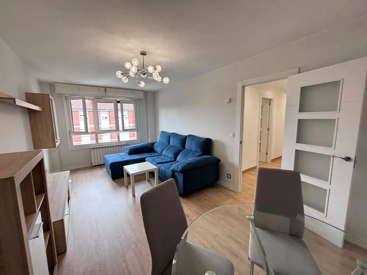 Wohnzimmer von Wohnung zur Miete in Gijón  mit Heizung und Möbliert