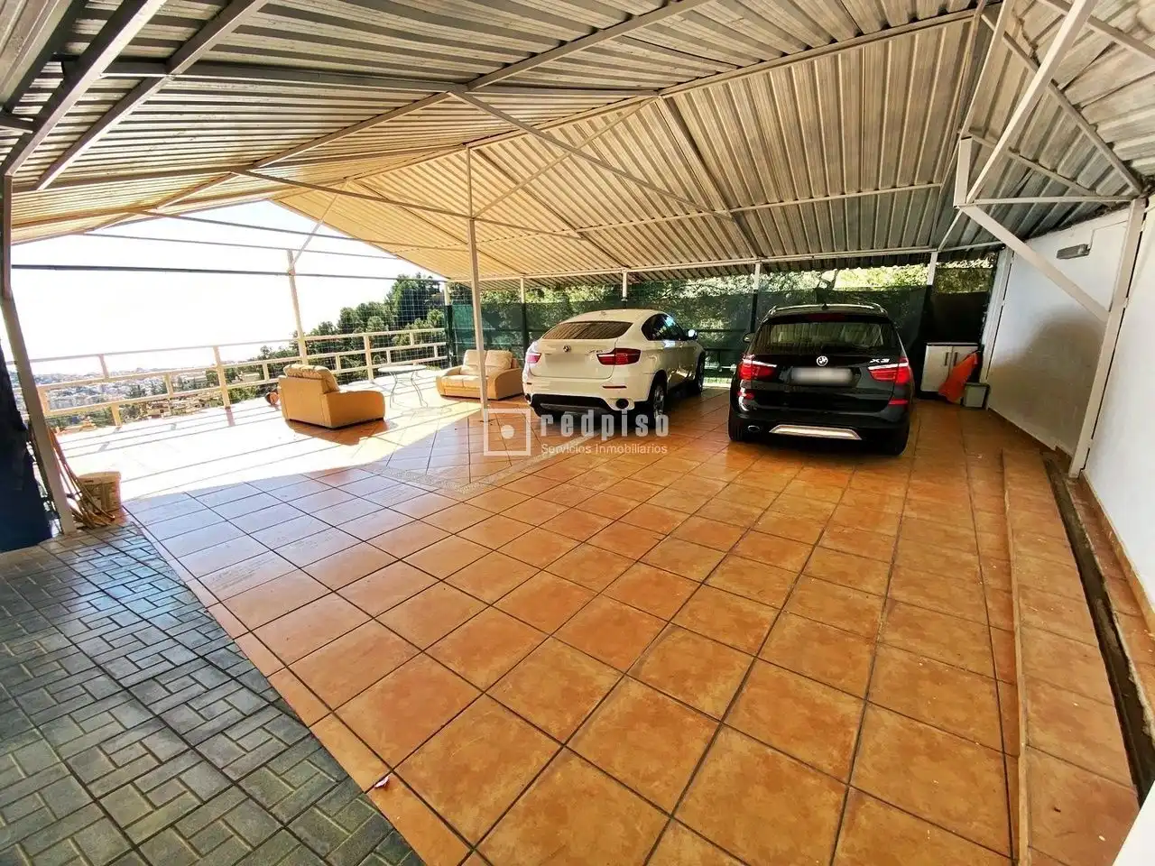 Parking of Houses for rent in Málaga  with Air Conditioner, Heating and Private garden