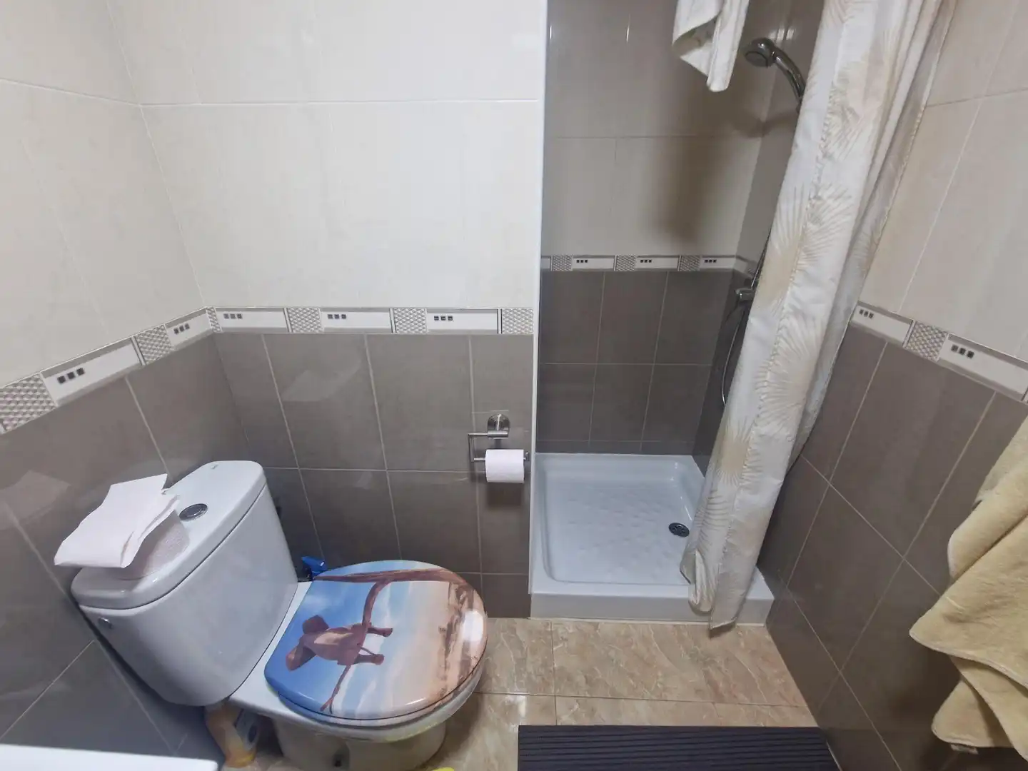 Bathroom of Flat for sale in Águilas  with Air Conditioner, Furnished and Balcony