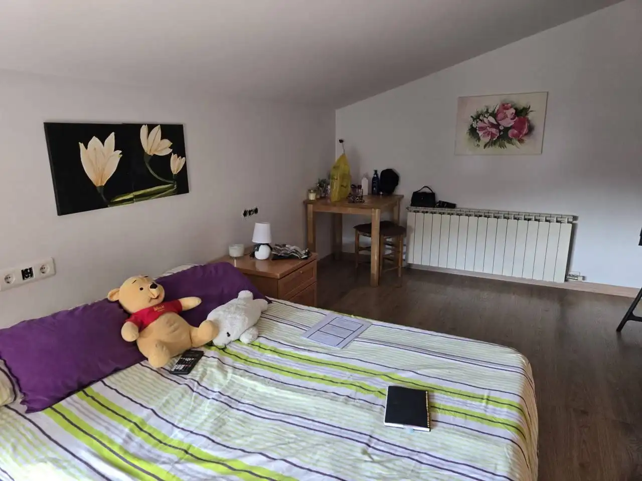 Schlafzimmer von Maisonette zum Verkauf in Terrassa mit Klimaanlage, Heizung und Parkett