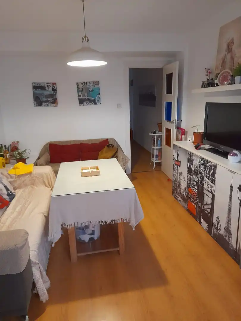 Dining room of Flat for sale in Granada  with Air Conditioner, Furnished and Washing machine