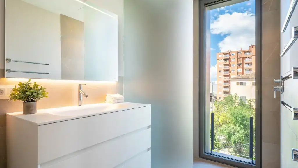 Baño de Ático en venta en  Palma de Mallorca con Aire acondicionado, Calefacción y Terraza