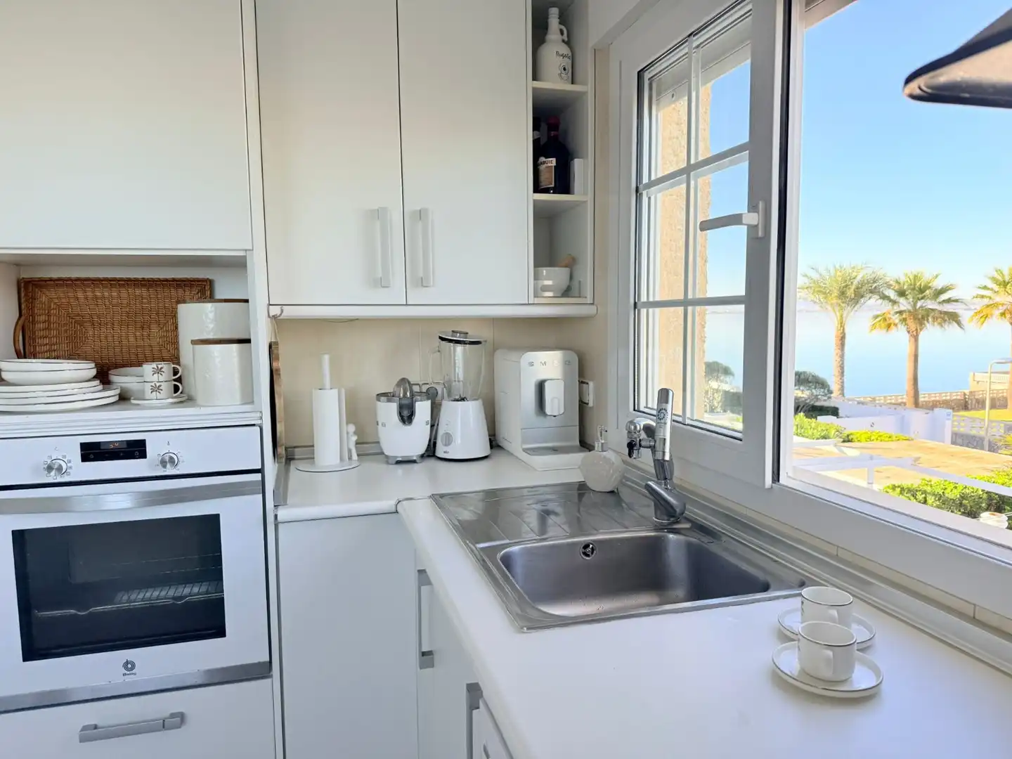 Kitchen of Apartments for sale in La Manga del Mar Menor  with Air Conditioner, Terrace and Furnished