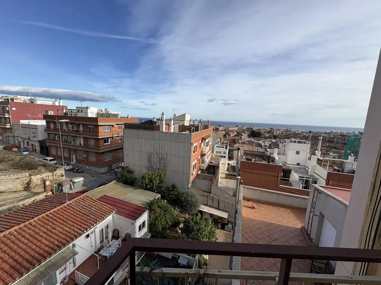 Vista exterior de Piso en venta en Badalona con Aire acondicionado y Terraza