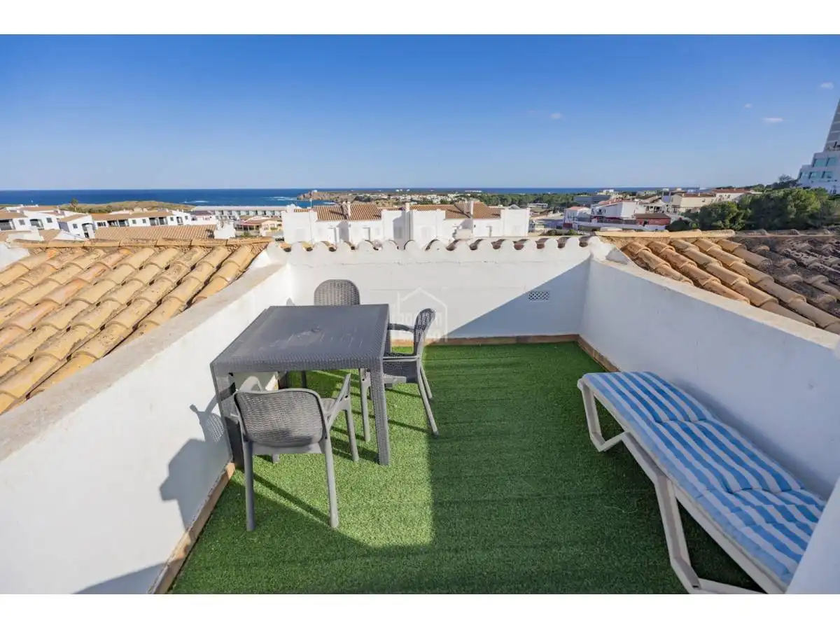 Terrassa de Apartament en venda en Es Mercadal amb Jardí privat, Terrassa i Piscina