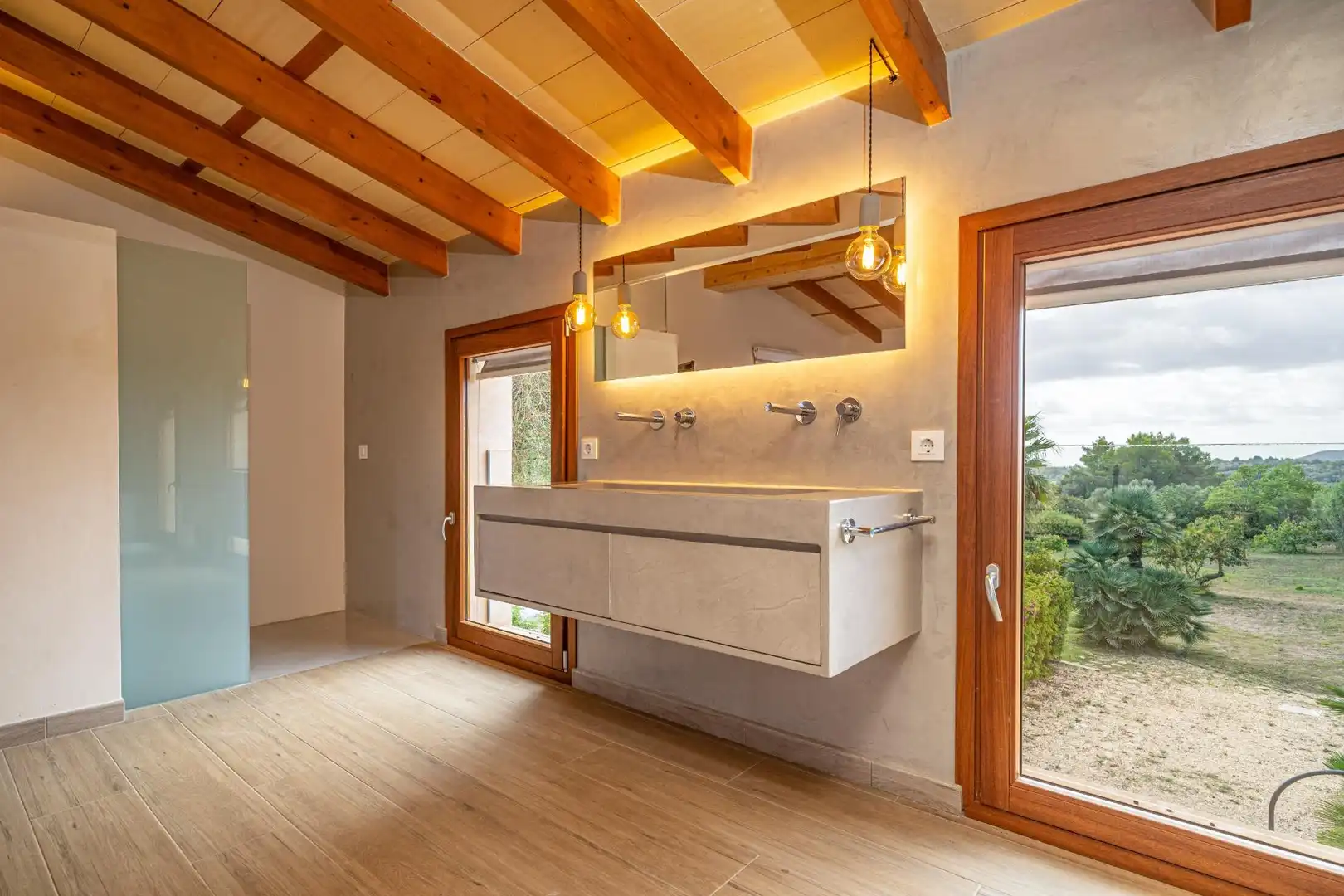 Bathroom of Country homes for sale in Manacor  with Air Conditioner, Heating and Private garden
