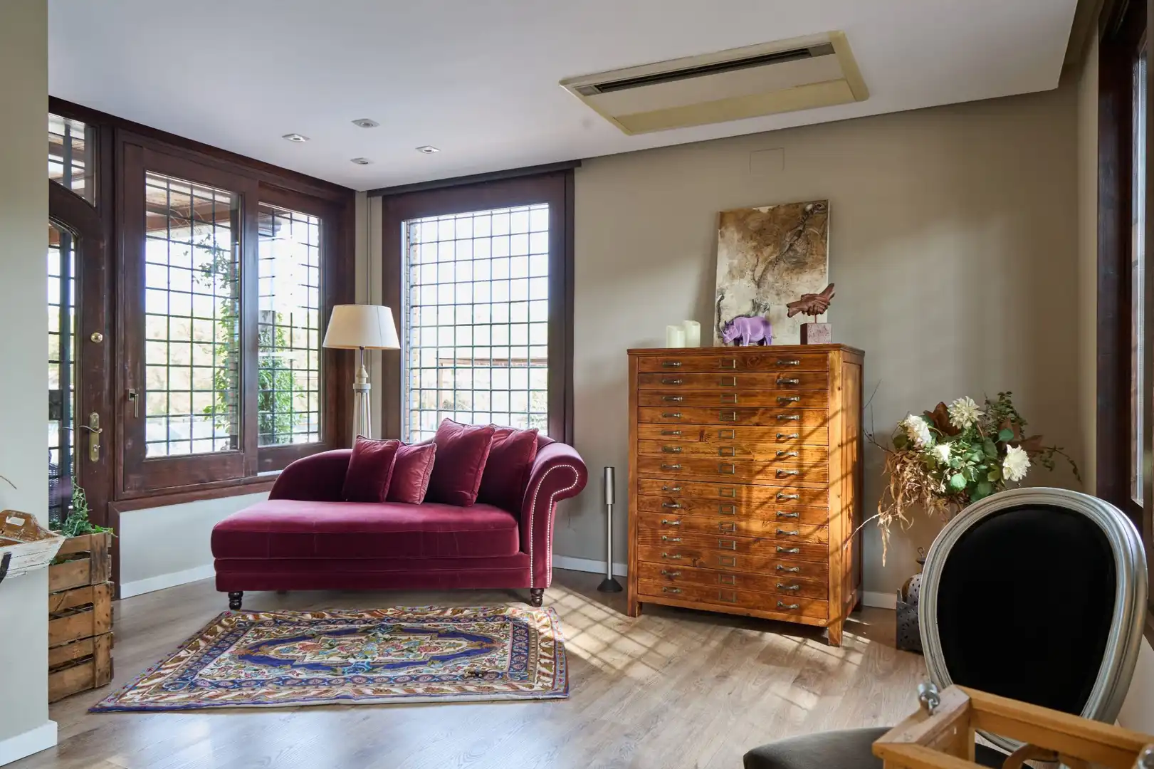 Sala d'estar de Casa o xalet en venda en Sant Andreu de Llavaneres amb Calefacció, Jardí privat i Terrassa