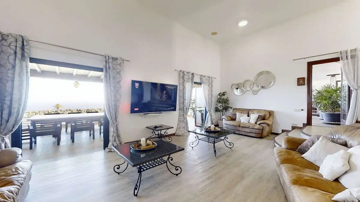Living room of Houses for sale in Tías  with Private garden, Swimming Pool and Furnished