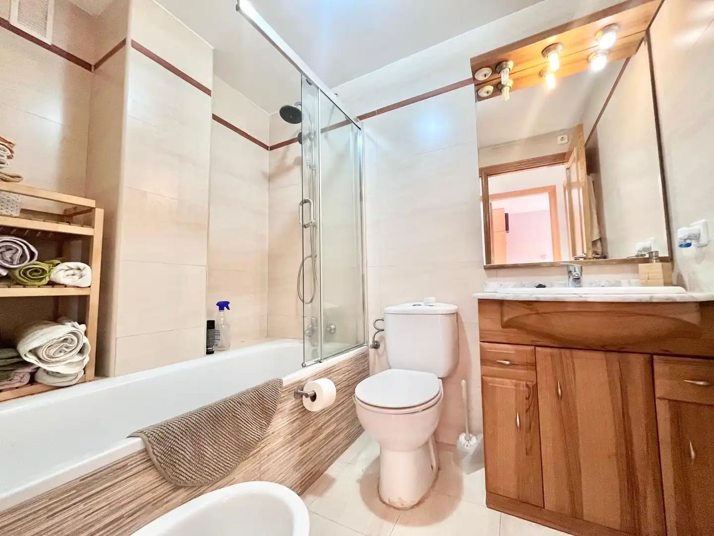 Baño de Ático de alquiler en Cartagena con Aire acondicionado, Calefacción y Terraza