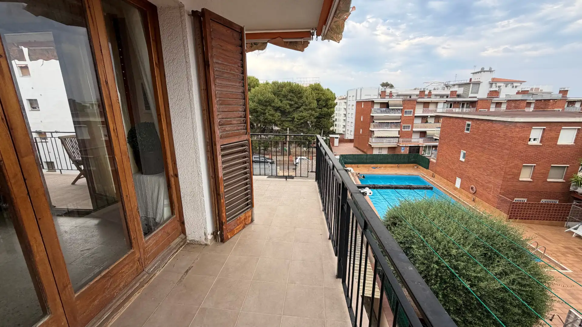 Balcony of Flat for sale in Torredembarra  with Terrace, Furnished and Oven