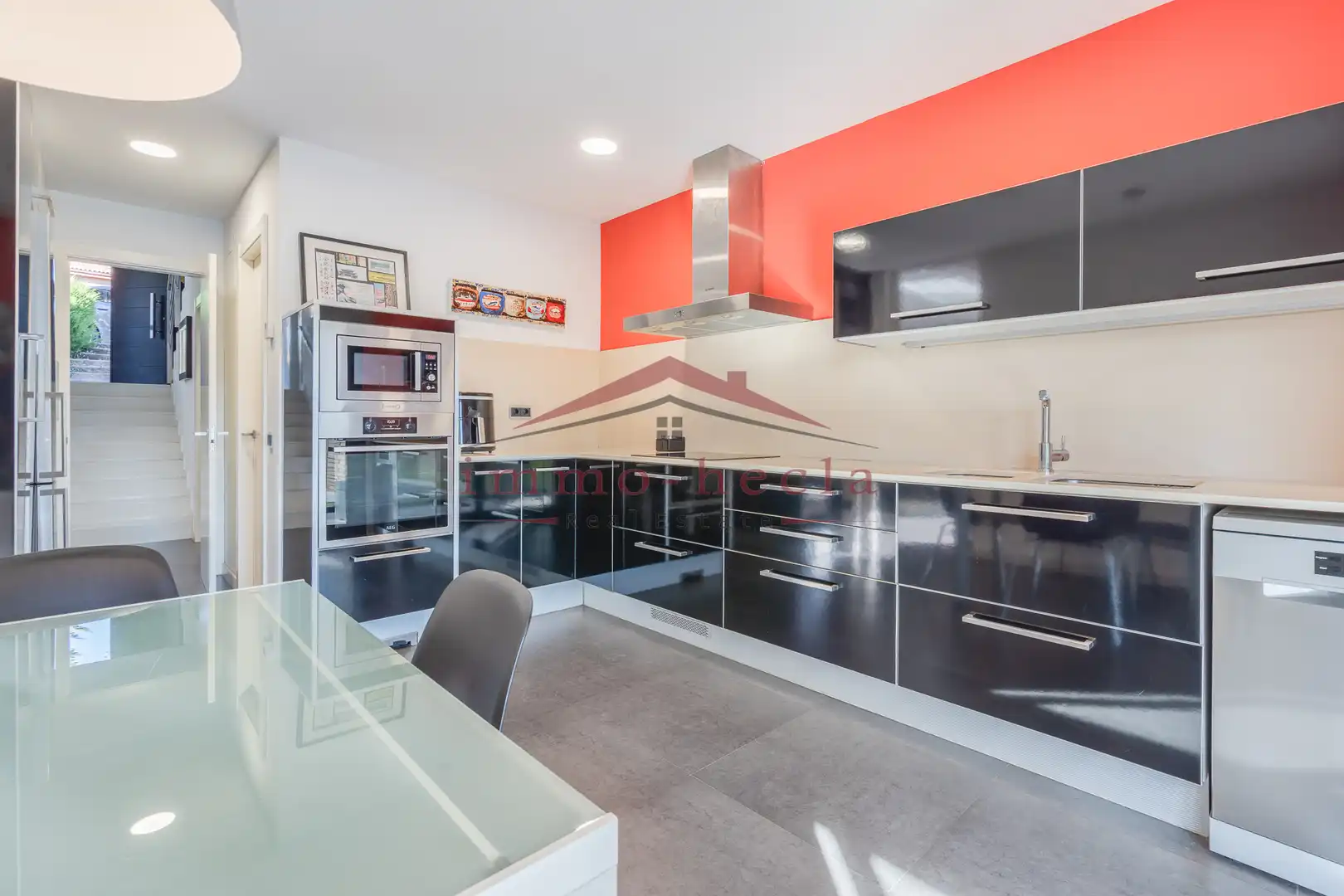 Cocina de Casa o chalet en venta en Santa Margarida de Montbui con Calefacción, Jardín privado y Terraza