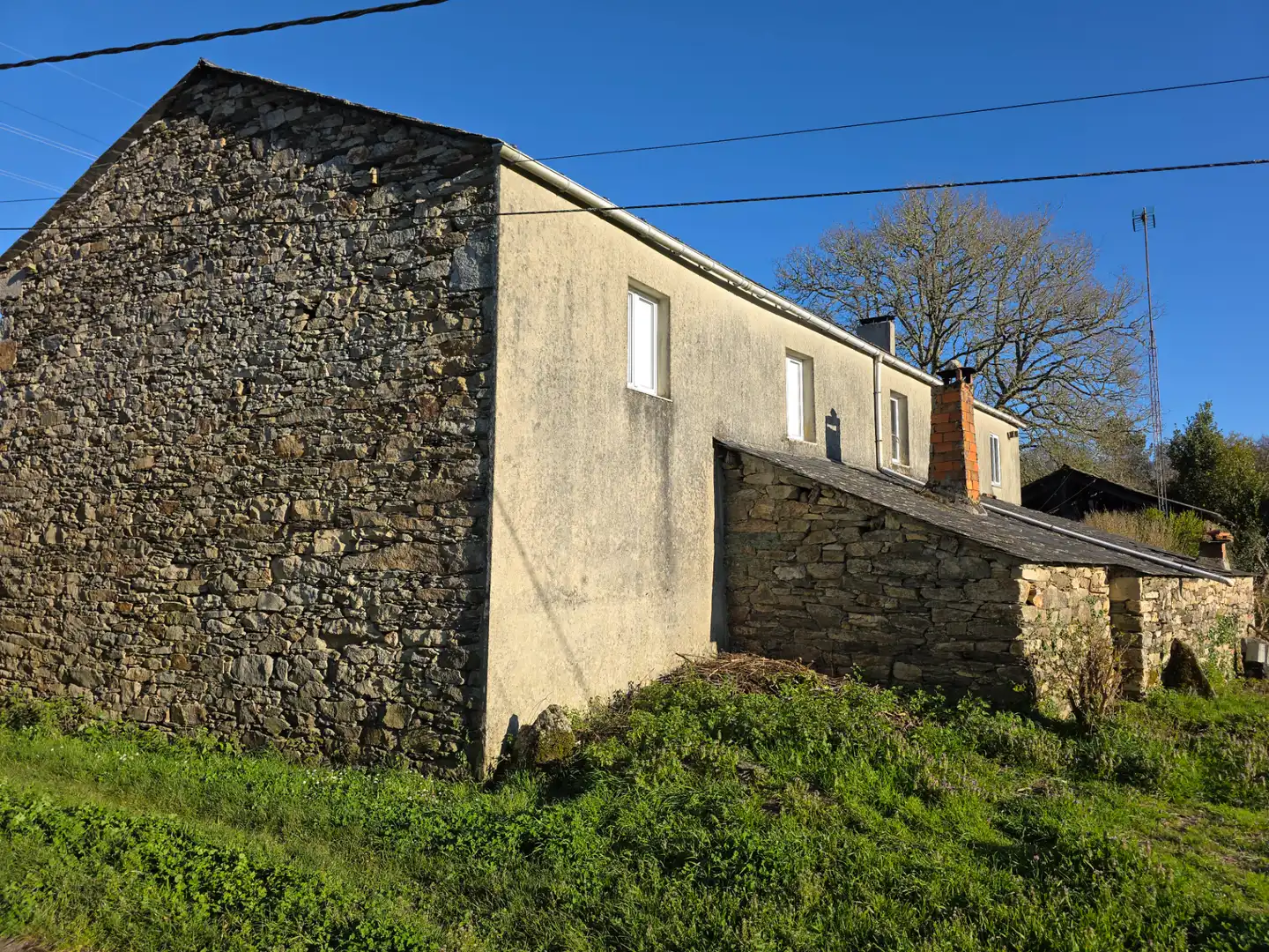 Vista exterior de Finca rústica en venta en Vilalba con Jardín privado y Amueblado
