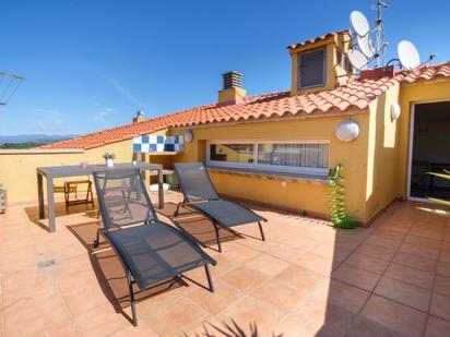 Terrasse von Maisonette zum verkauf in Roses mit Klimaanlage und Terrasse