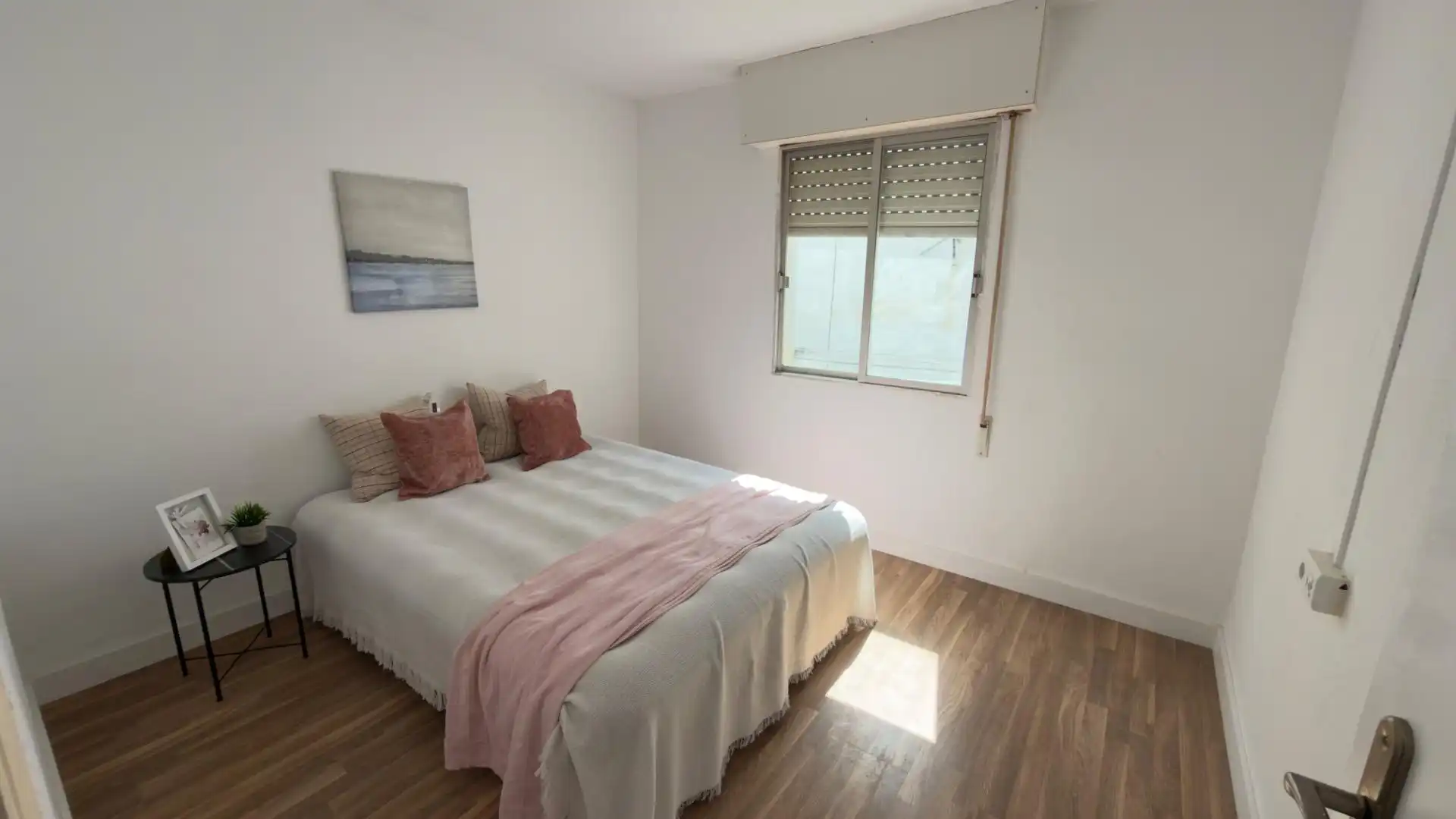 Bedroom of Flat for sale in Murcia  with Air Conditioner, Terrace and Furnished