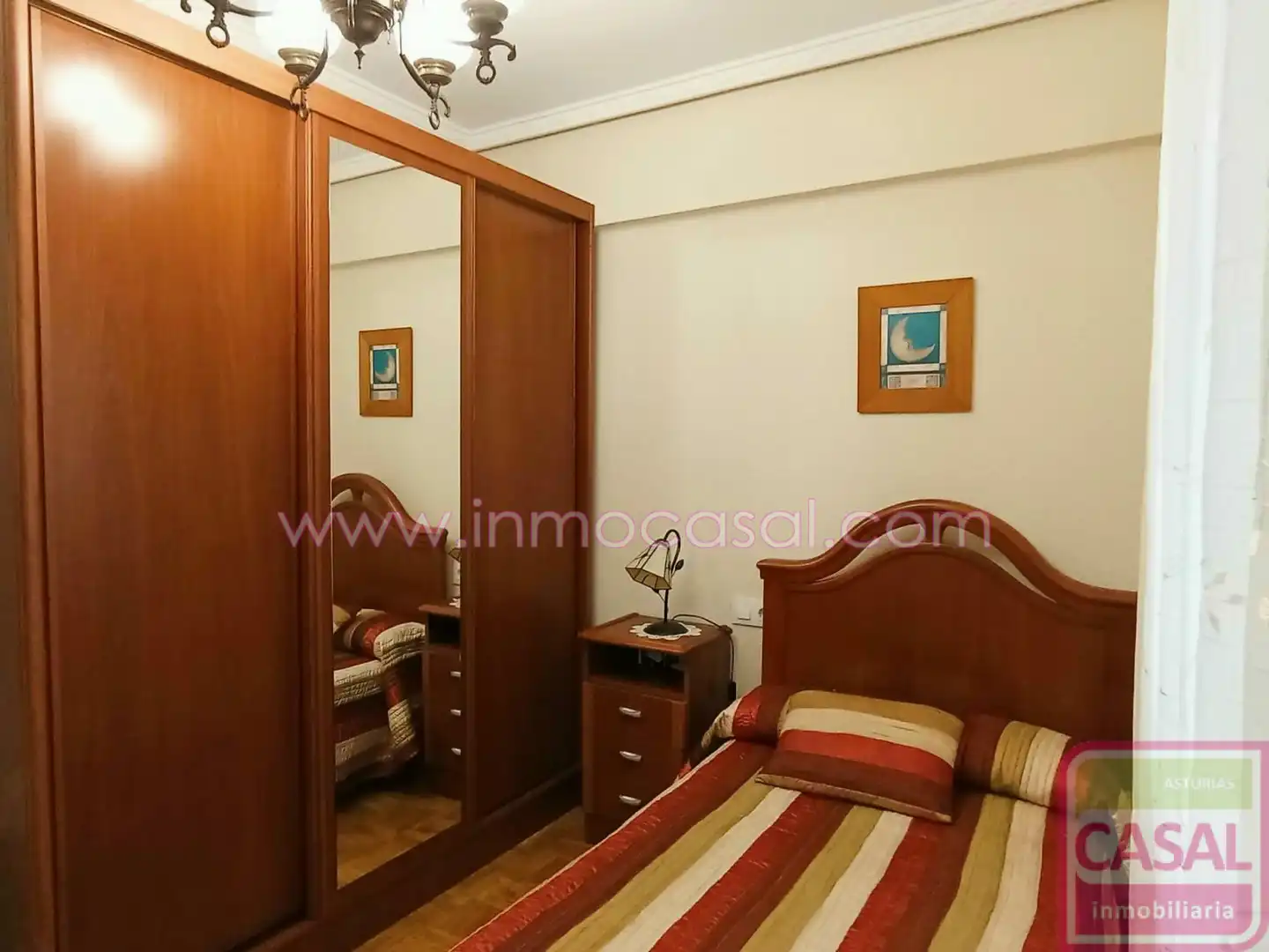 Bedroom of Flat for sale in Avilés  with Heating