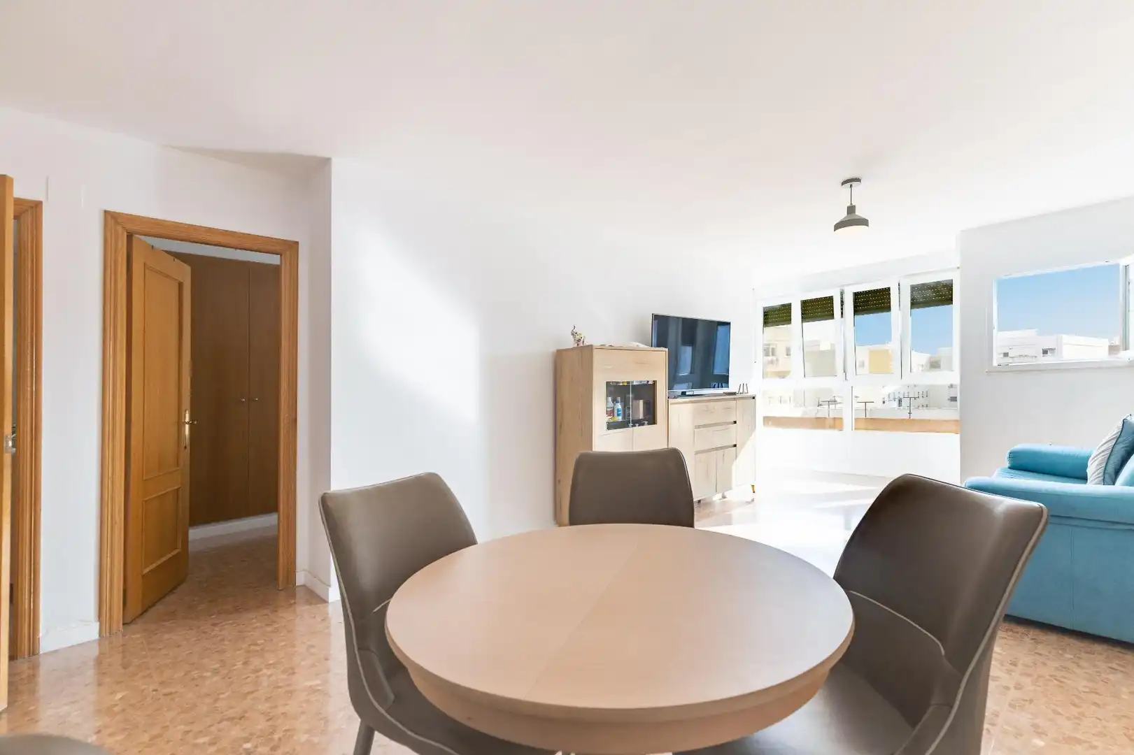 Menjador de Apartament en venda en Valencia amb Aire condicionat i Calefacció