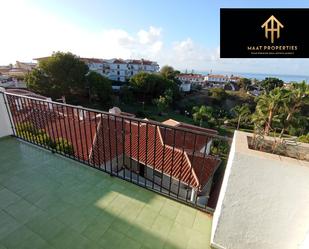 Exterior view of Flat for sale in Mijas  with Air Conditioner, Terrace and Swimming Pool