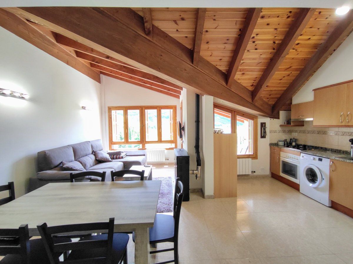 Living room of Attic for sale in Campo  with Heating, Terrace and Storage room