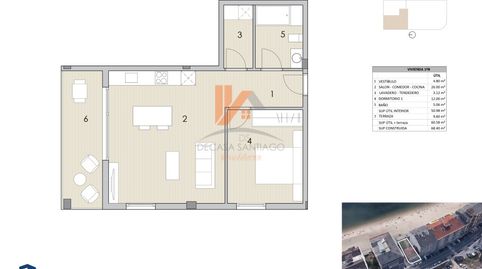 Foto 3 de Piso en venta en Avenida Rosalia de Castro, Vilagarcía, Vilagarcía de Arousa