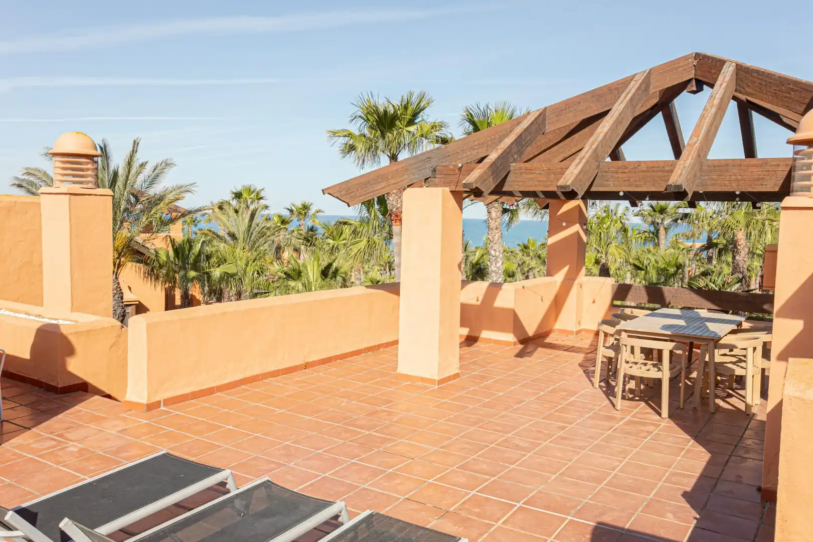 Terrassa de Apartament en venda en Chiclana de la Frontera amb Piscina comunitària
