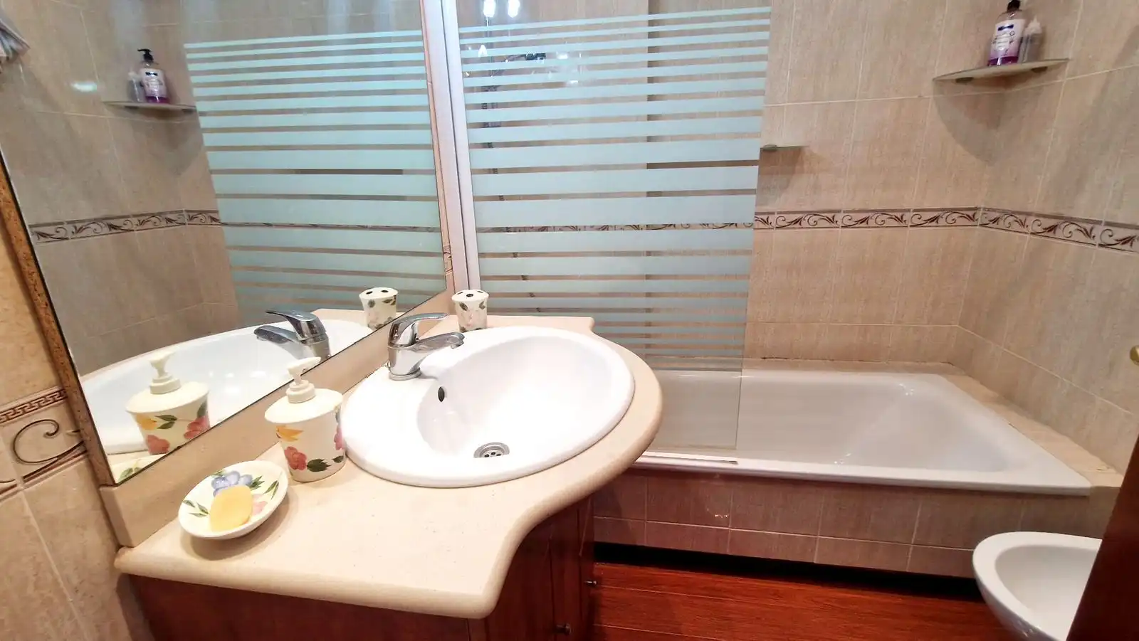 Baño de Planta baja en venta en Mijas con Aire acondicionado, Jardín privado y Terraza