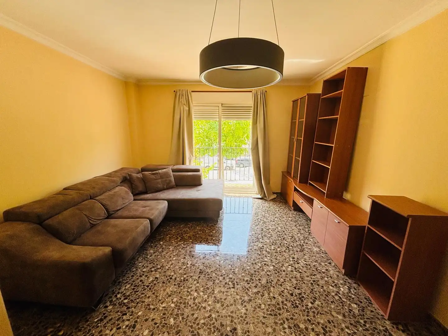 Living room of Flat for rent in Xàtiva  with Air Conditioner, Heating and Furnished