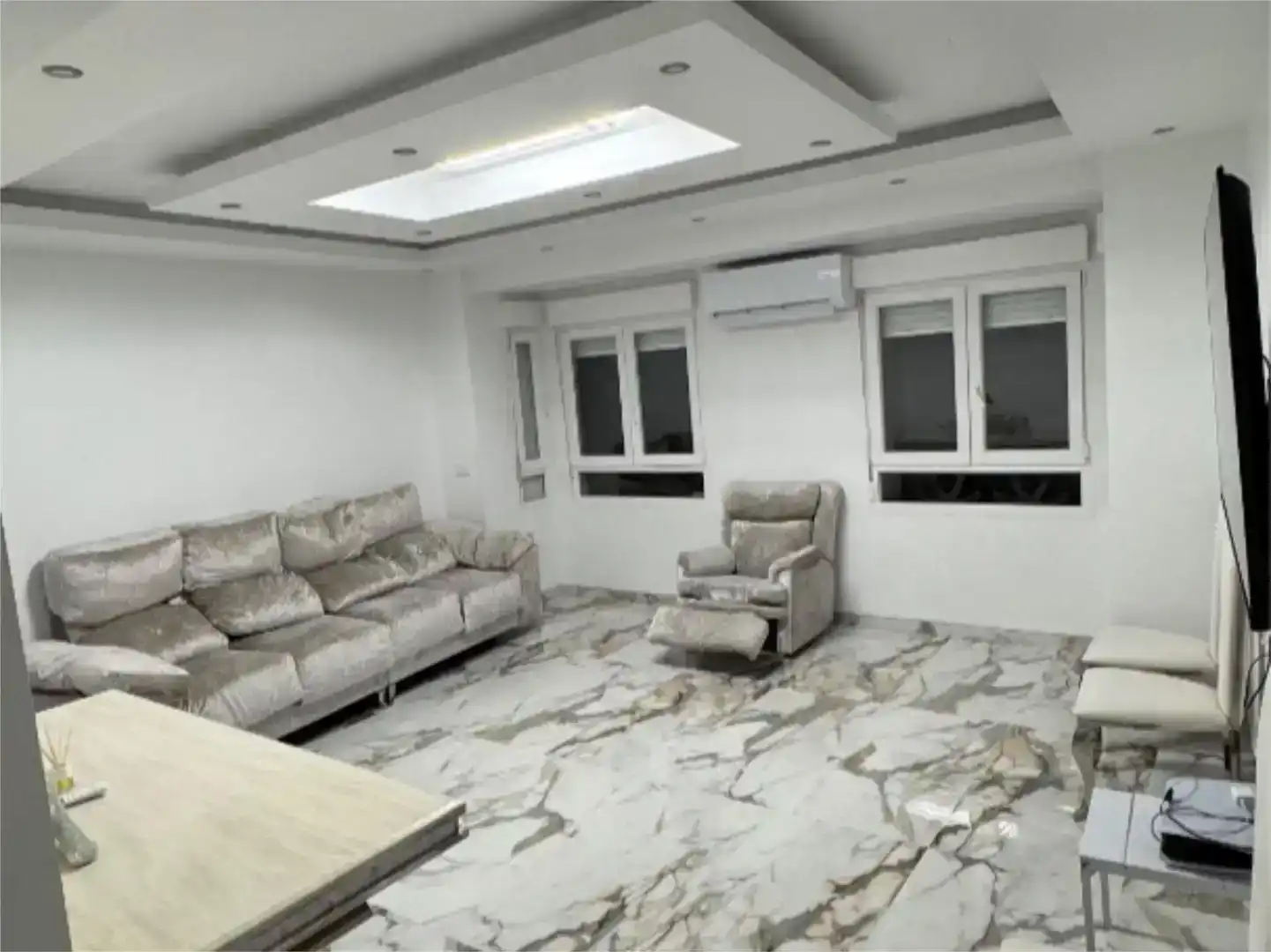 Sala d'estar de Pis en venda en Gandia amb Aire condicionat
