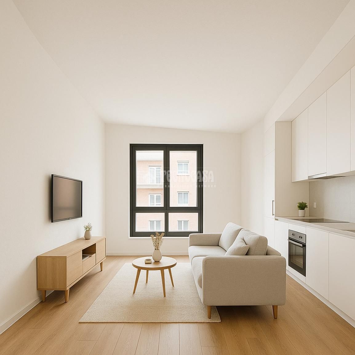 Living room of Flat for sale in  Toledo Capital  with Air Conditioner