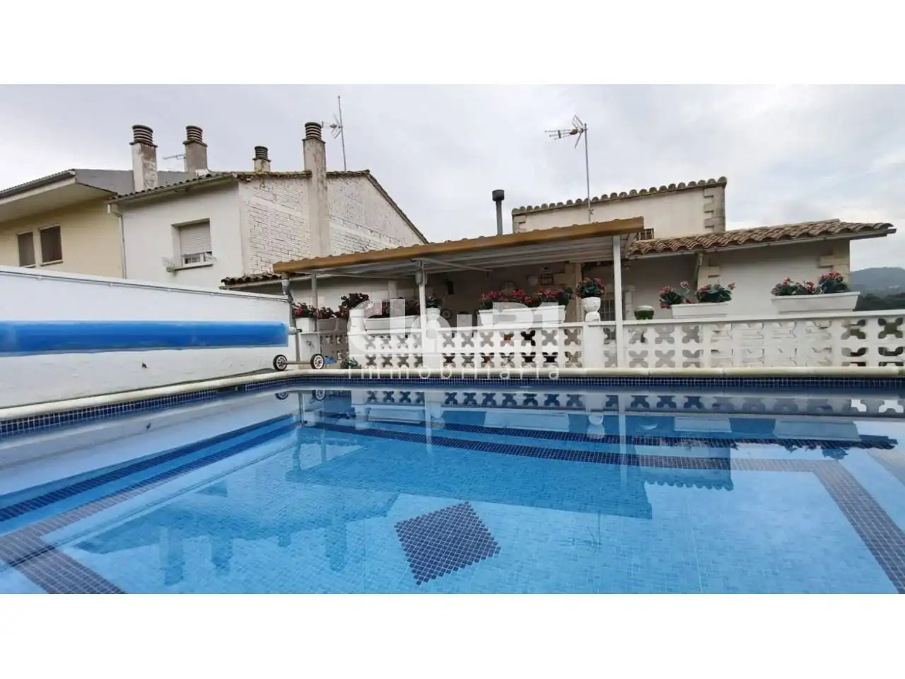 Swimming pool of Houses for sale in Gironella  with Heating, Private garden and Terrace