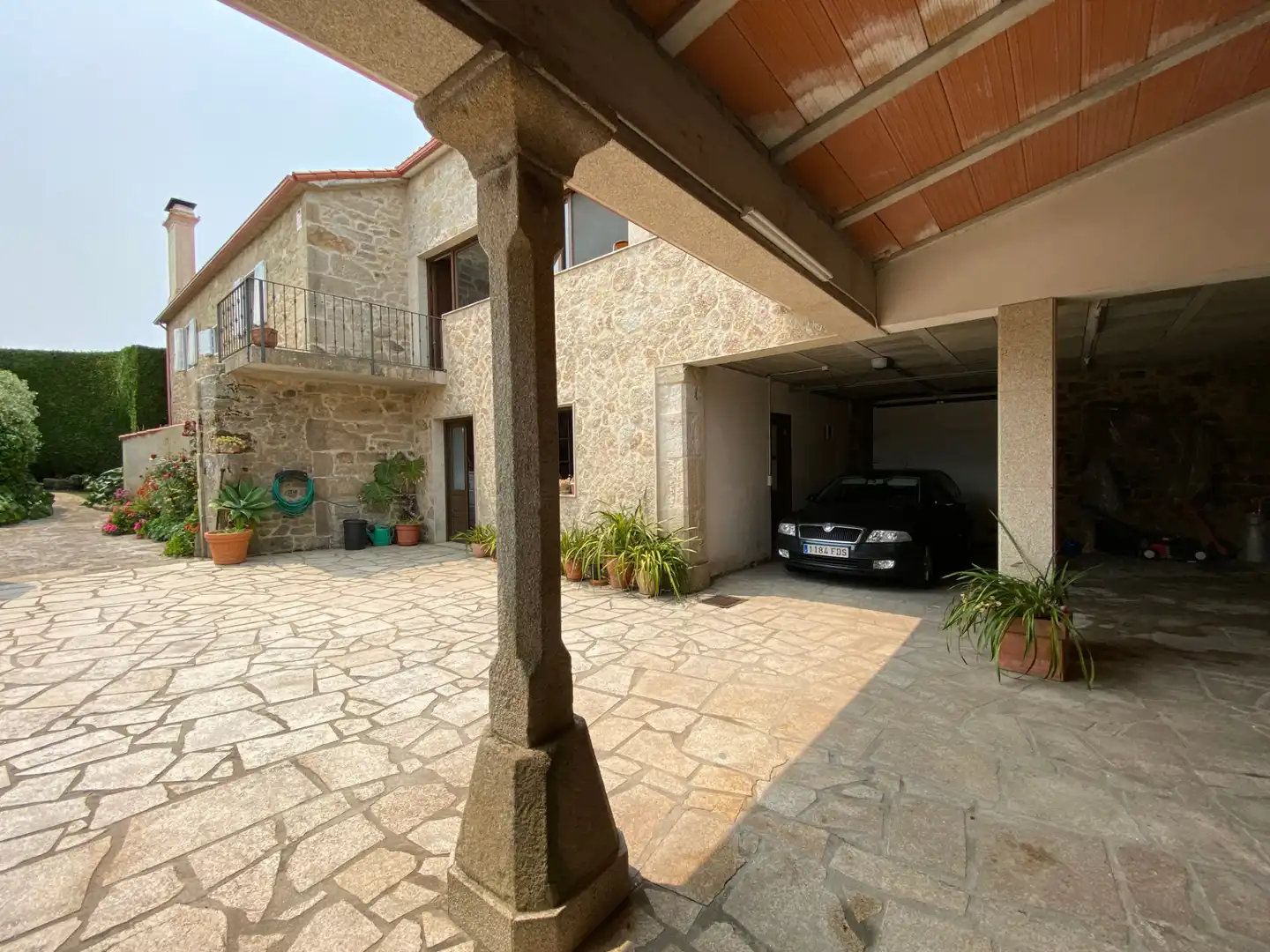 Exterior view of Houses for sale in A Estrada   with Heating, Private garden and Terrace